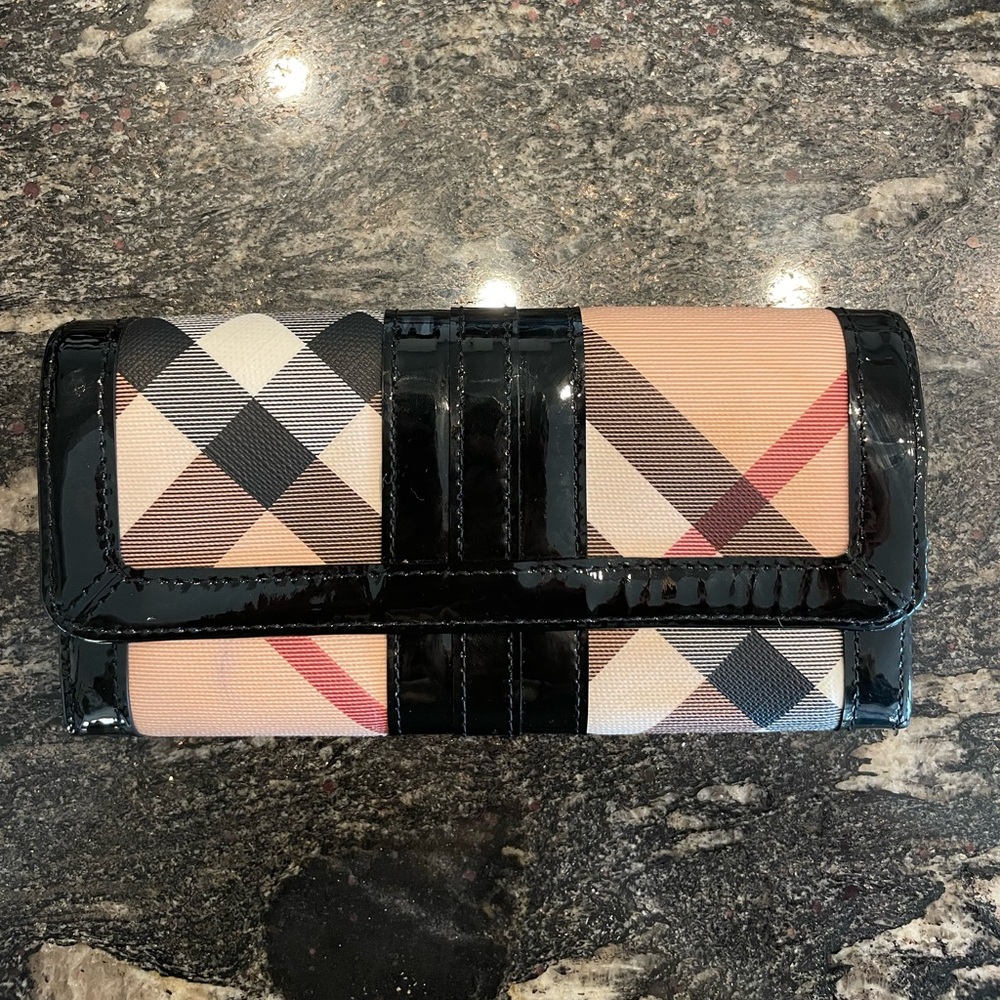 Burberry Plaid Wallet